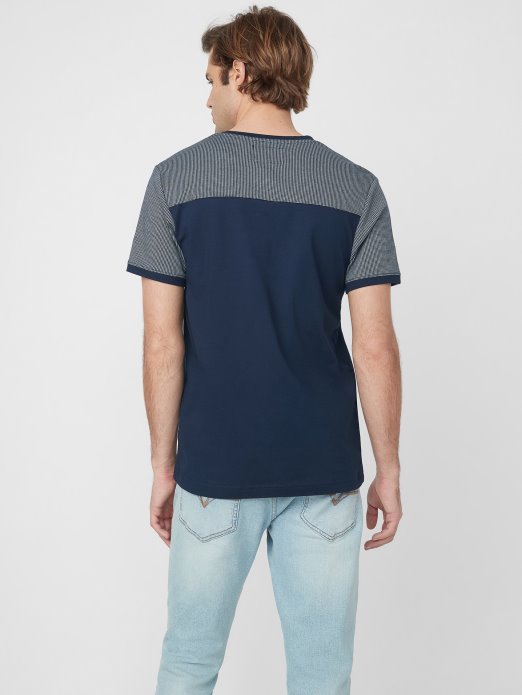 Guess Shopping Franz Majica S Prorezom Blue