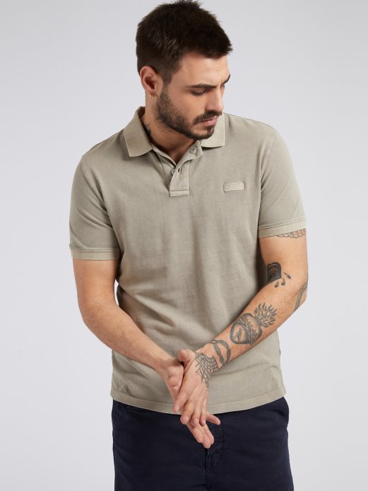 Guess Shopping Front Logo Polo Siva