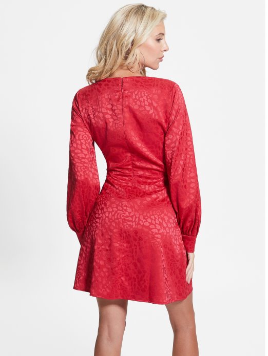 Guess Shopping Fruit Juice Pink Brielle Leopard Haljina