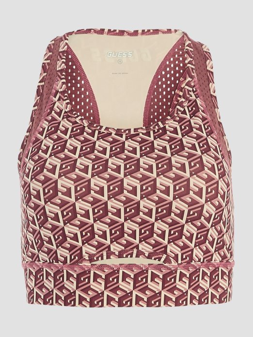 Guess Shopping G Cube Red Combo Eco Daria Active Top