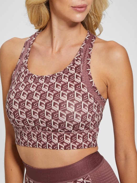 Guess Shopping G Cube Red Combo Eco Daria Active Top