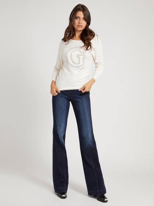 Guess Shopping G Džemper S Vezom Logotipa