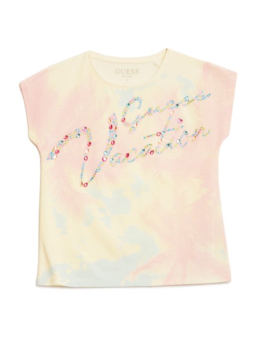 Guess Shopping Gem Majica S Logotipom (7-16) čista Bijela