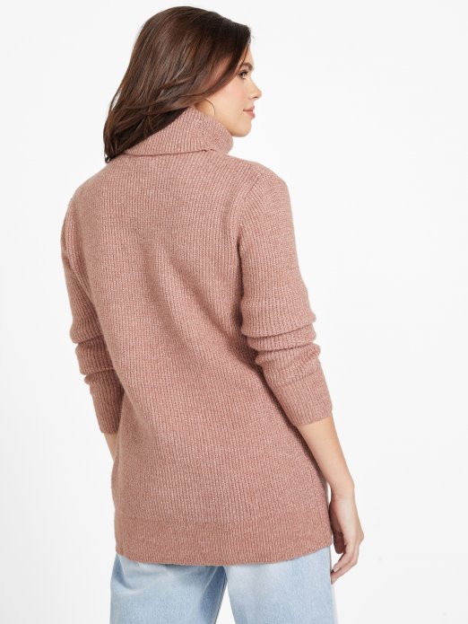 Guess Shopping Ginger Dugi Džemper Pečeni Kesten