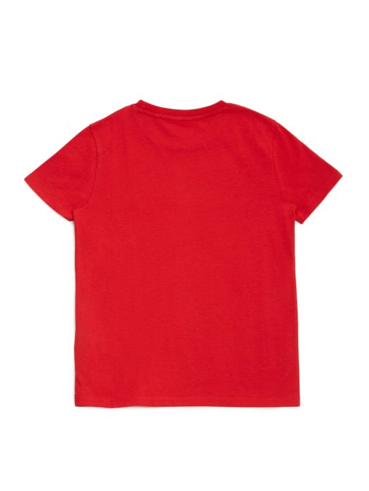 Guess Shopping Greg Logo Majica (2-6) Sveučilišna Crvena