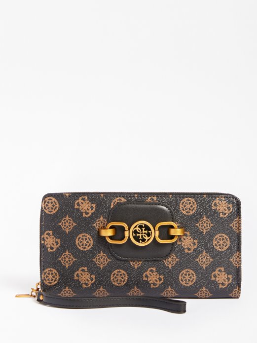 Guess Shopping Hensely Logo Organizator Smeđi