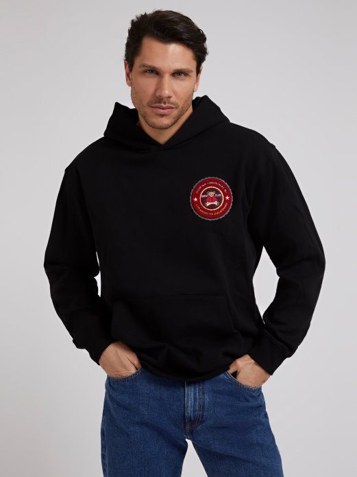 Guess Shopping Hoodie Crna