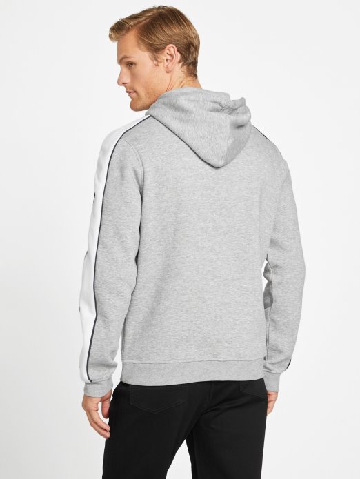 Guess Shopping Iben Majica S Kapuljačom Svijetlo Melanž Siva