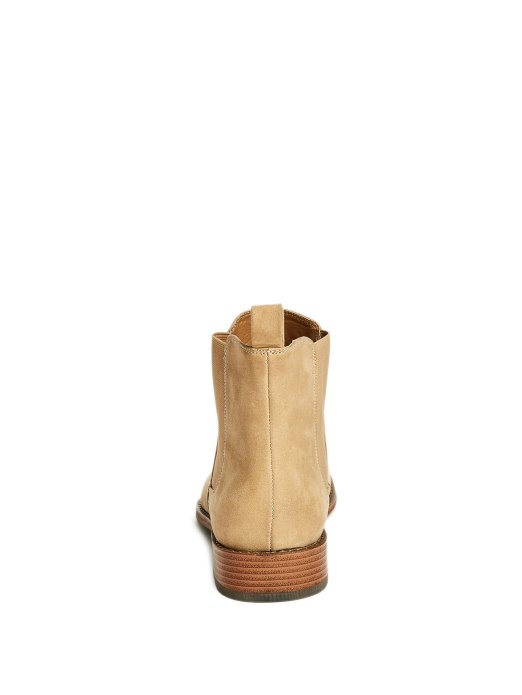 Guess Shopping Jeb Chelsea Boots Tan