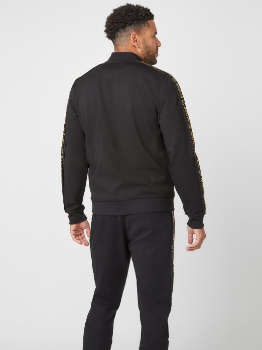 Guess Shopping Jet Black Jon Logo Traka Bomber Jakna