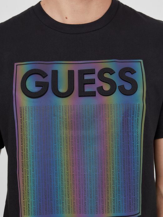 Guess Shopping Jet Crna Eko Ganas Majica S Logotipom