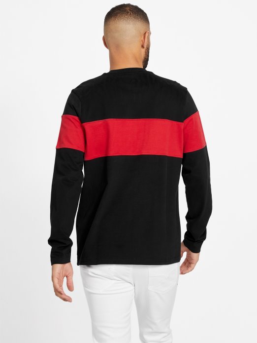 Guess Shopping Jet Crna Eko Sandro Majica Dugih Rukava