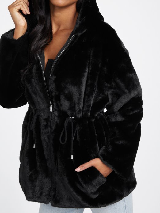 Guess Shopping Jet Crna Fatima Reverzibilna Jakna