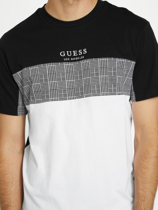 Guess Shopping Jet Crna Karten Majica S Okruglim Orezom