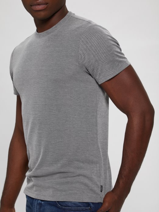 Guess Shopping Jet Crna Multi Calum Majica Od žerseja