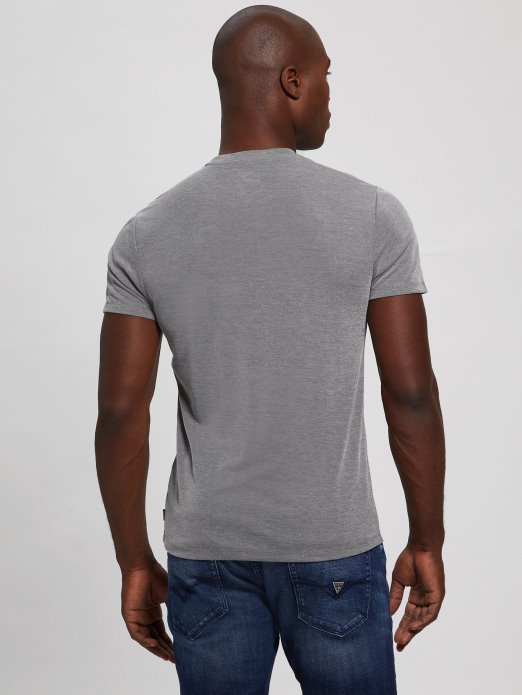 Guess Shopping Jet Crna Multi Calum Majica Od žerseja