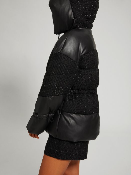 Guess Shopping Jet Crna Podstavljena Jakna