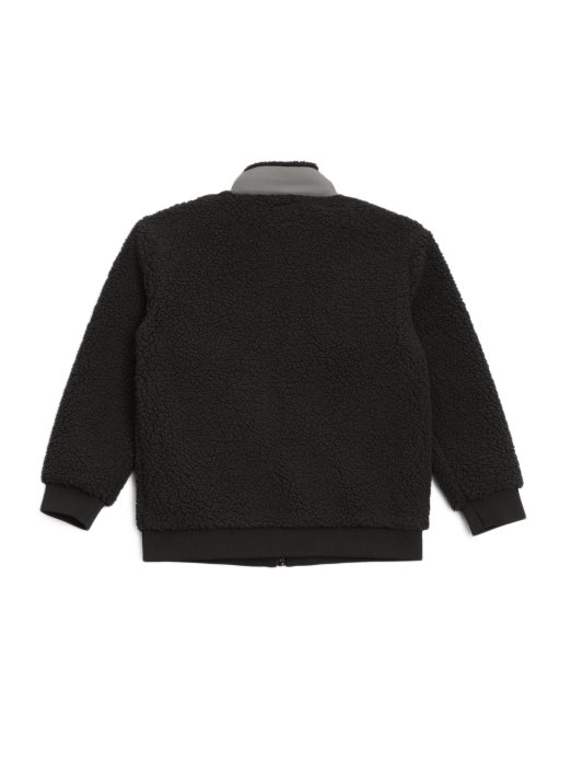 Guess Shopping Jet Crna Tyson Fuzzy Jakna (7-16)