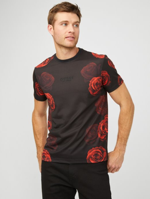 Guess Shopping Jet Crna Wagner Prugasta Majica Za Posadu