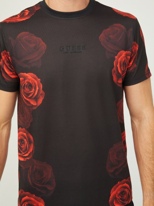 Guess Shopping Jet Crna Wagner Prugasta Majica Za Posadu