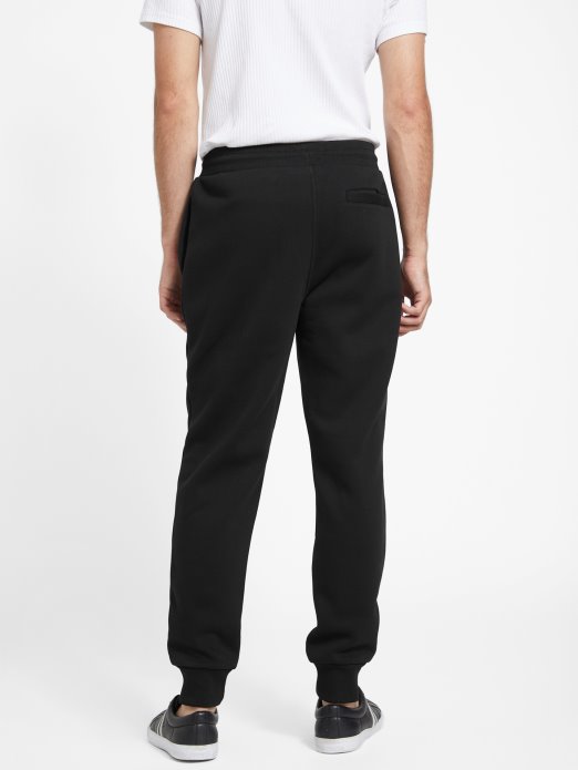 Guess Shopping Jet Crne Eko Harvey Logo Joggers