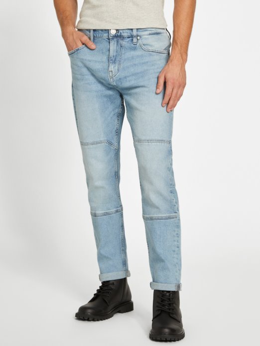 Guess Shopping Joey Jean Ravne Traperice Svijetlo Pranje