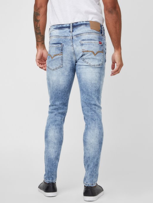 Guess Shopping Jonah Moderne Skinny Jeans Srednje Uništene