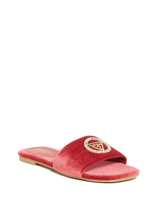 Guess Shopping Juliet Baršunasti Tobogan Wine