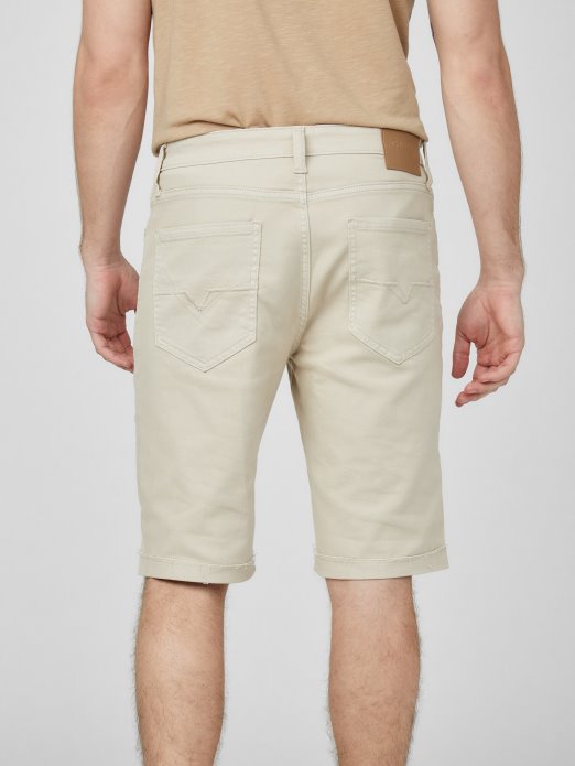 Guess Shopping Kaki Abby Ravne Traper Kratke Hlače