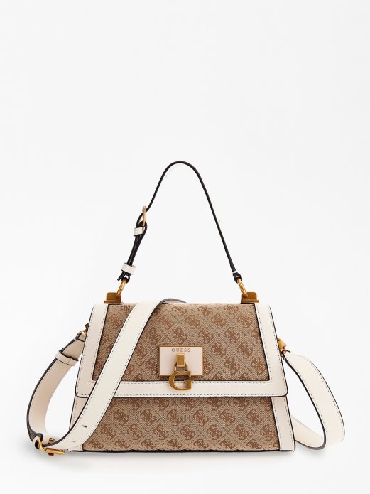 Guess Shopping Katey 4g Logo Torbica Bijela