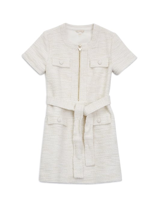 Guess Shopping Krem ​​​​bijela Multi-haljina Od Tvida (7-14)