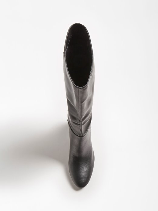 Guess Shopping Laboni špicasta čizma Crna