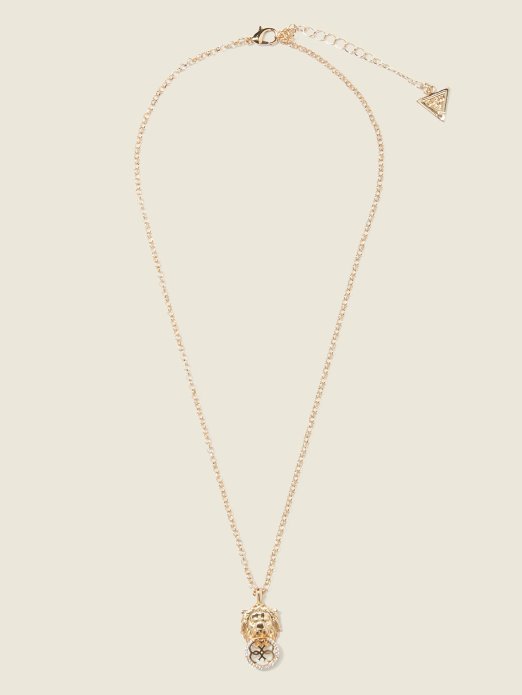 Guess Shopping Lav Privjesak Oko Vrata Zlato