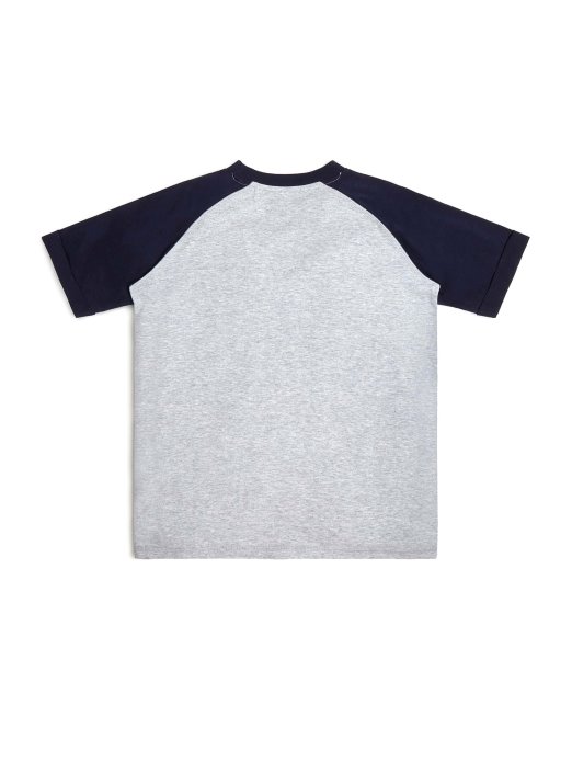Guess Shopping Light Stone Heather Raglan Majica (7-14)