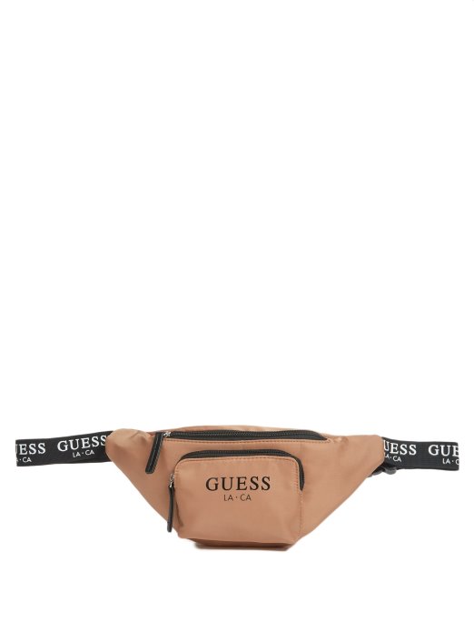 Guess Shopping Logo Traka Fanny Pack Tan
