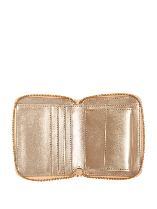 Guess Shopping Lovor Mali Novčanik S Patentnim Zatvaračem Bijeli