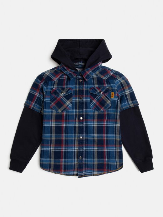 Guess Shopping Majica S Kapuljačom Crvena