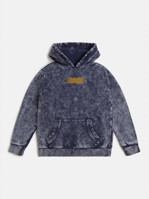 Guess Shopping Majica S Kapuljačom Plava