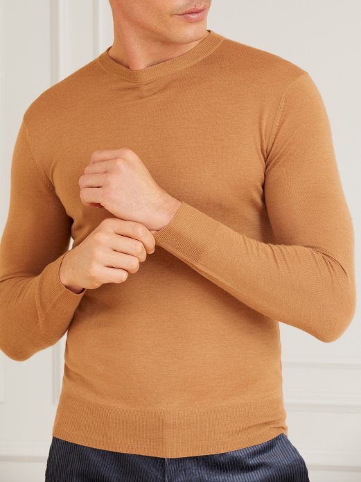 Guess Shopping Marciano Bež Džemper Od Kašmira