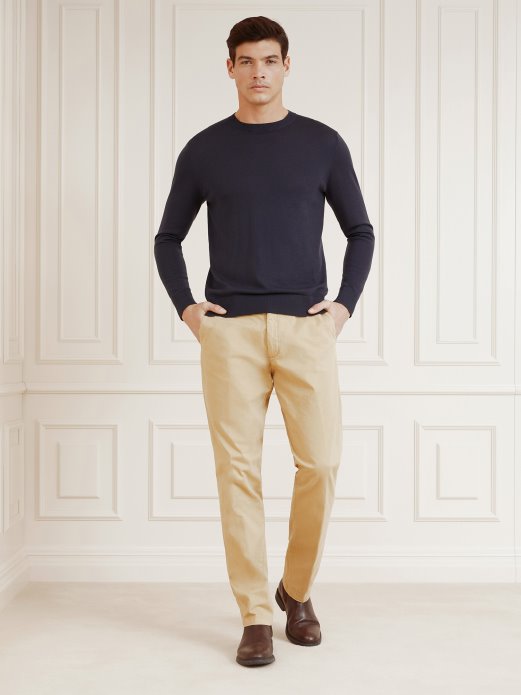 Guess Shopping Marciano Džemper Od Kašemira Plavi