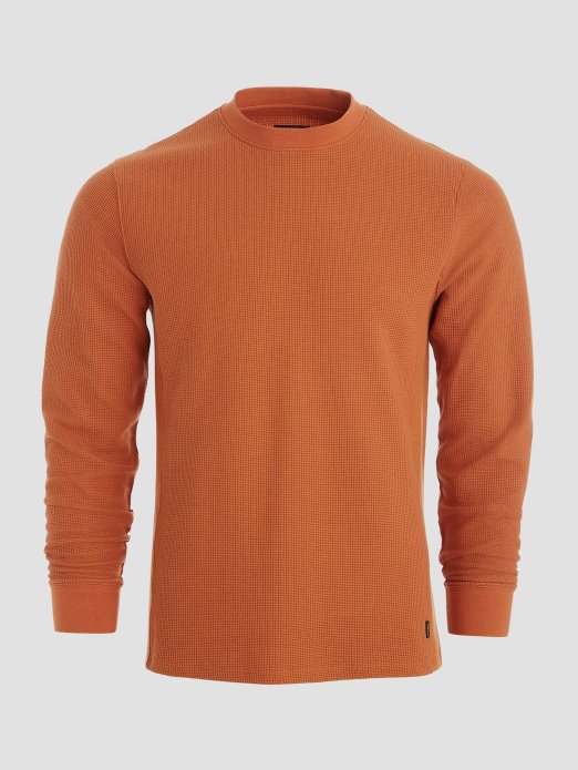 Guess Shopping Mesa Myles Waffle Majica Dugih Rukava