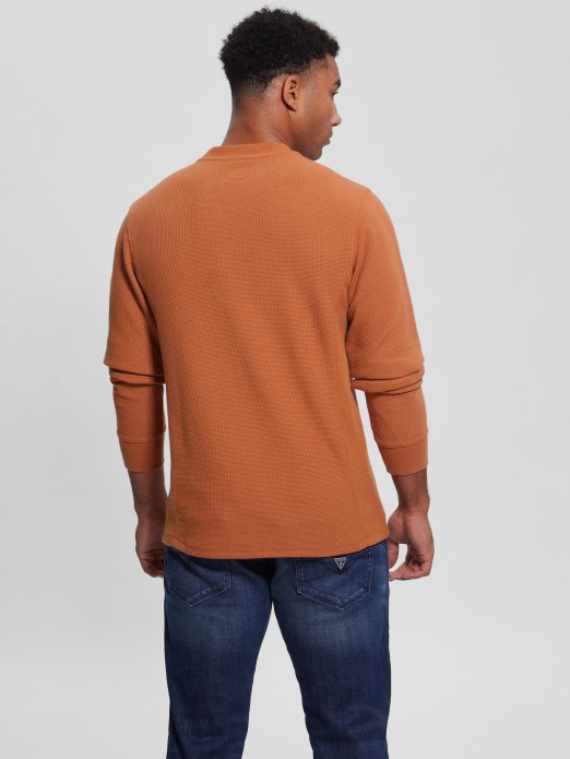 Guess Shopping Mesa Myles Waffle Majica Dugih Rukava