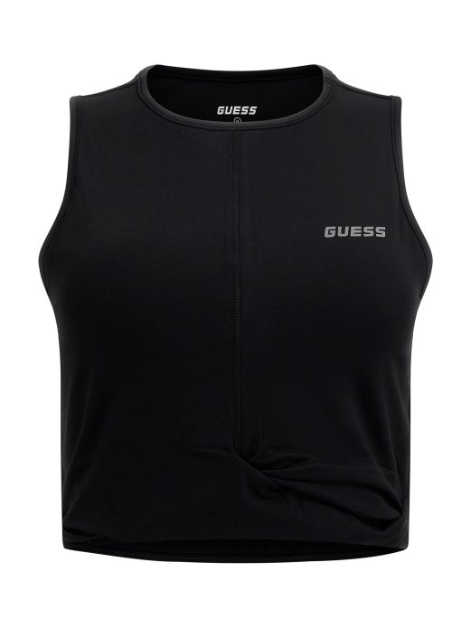 Guess Shopping Mikrofibra Aktivni Top Crni