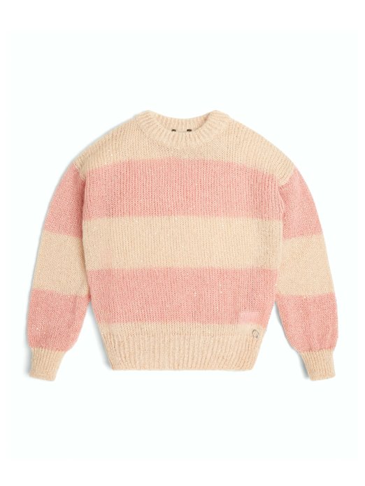 Guess Shopping Mini Džemper S Ružičastim Prugama (7-14)