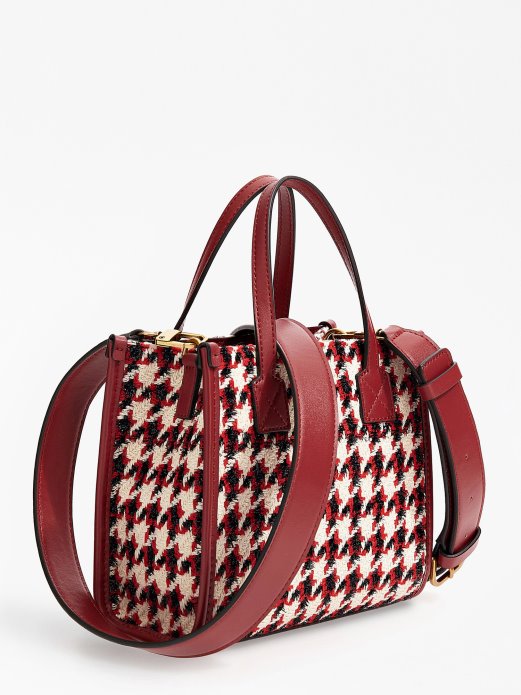 Guess Shopping Mini Torbica Od Silvana Tvida Crna