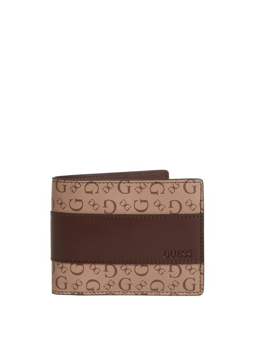 Guess Shopping Mocha Logo Dupli Novčanik