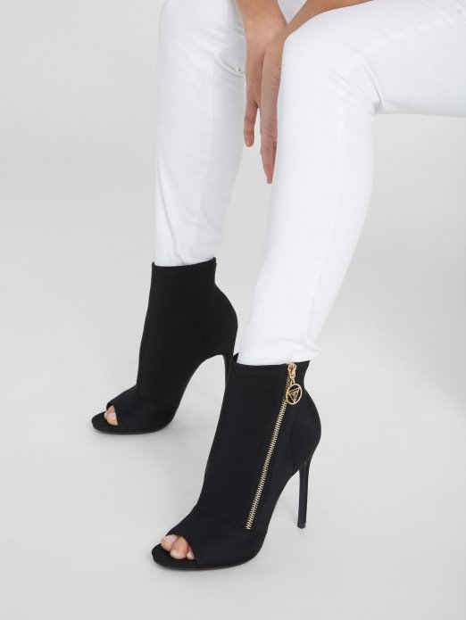 Guess Shopping Monika Stiletto čizme Crne