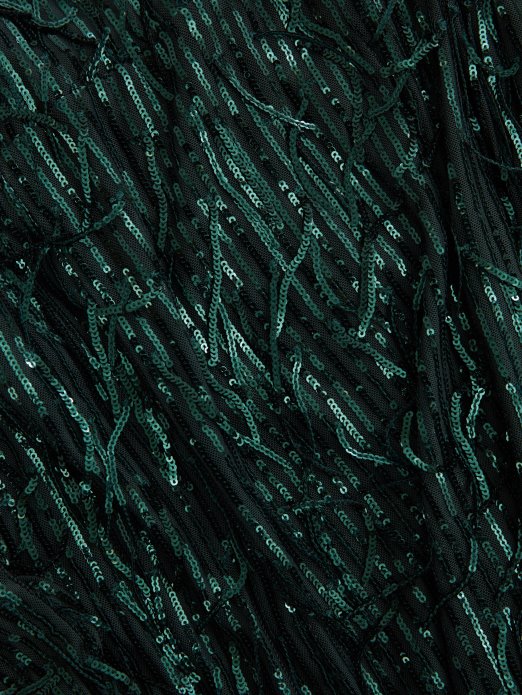 Guess Shopping Moss Mat Multi Elodie Haljina Sa šljokicama S Resama