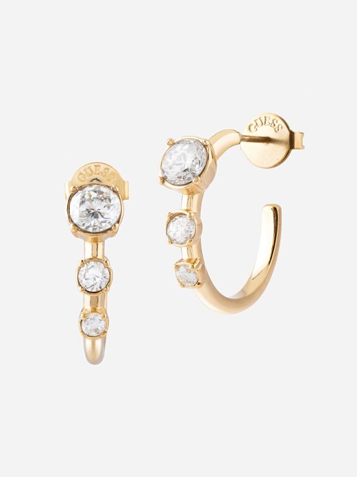 Guess Shopping Multi Gold Sunburst Naušnice Novi Trend