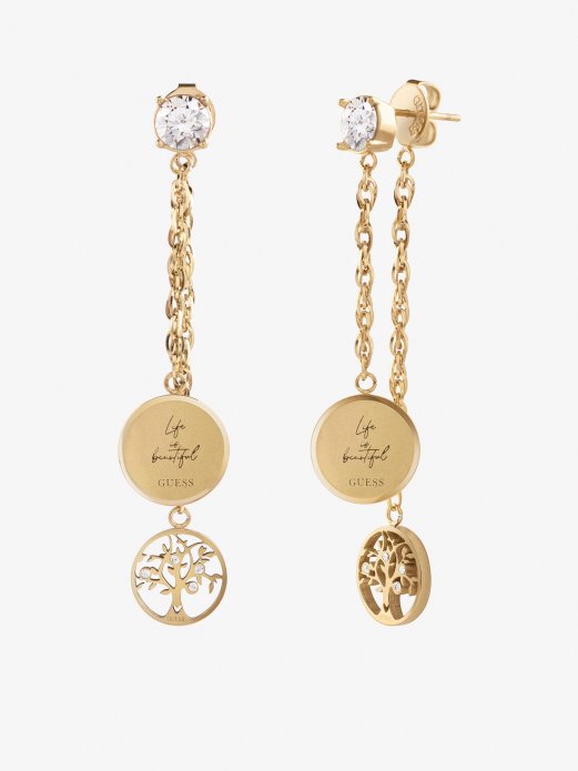 Guess Shopping Multi Gold Talismania Naušnice